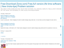 Tablet Screenshot of free-download-zone.com